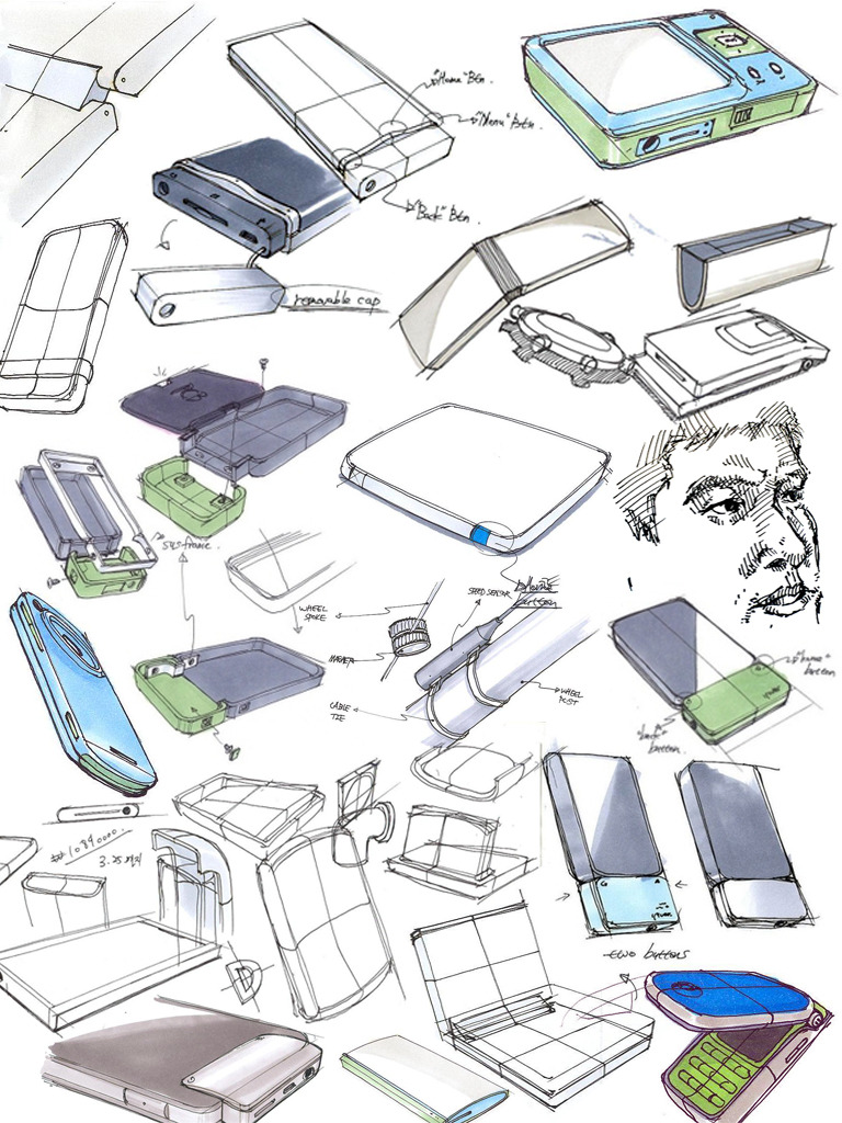 Product Design Line Art : Sketch product design portfolio